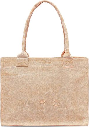 Iro Borsa tote con logo - Arancione