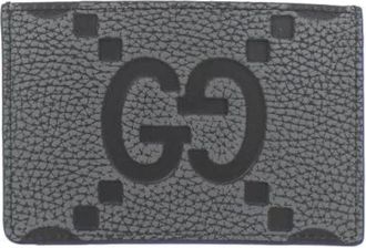 Gucci Pre-owned Wallets, male, Gray, Size: ONE SIZE Pre-owned Leather wallets