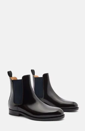 Scarosso Elena Chelsea Boots in Brown - Calf at Nordstrom, Size 38.5