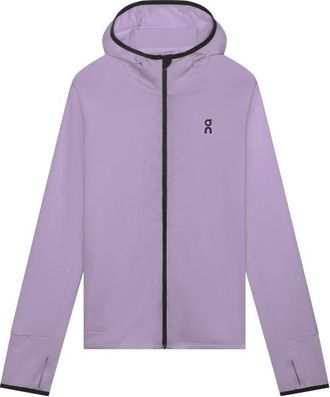 On Climate Zip Hoodie Laufjacke f&uuml;r Damen | lila