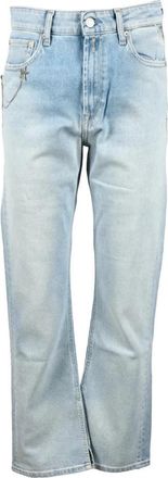 Replay Denim jeans met elastaanmix - Dames - Bootcut Jeans - Blauw - W28 - Denim - Jeans