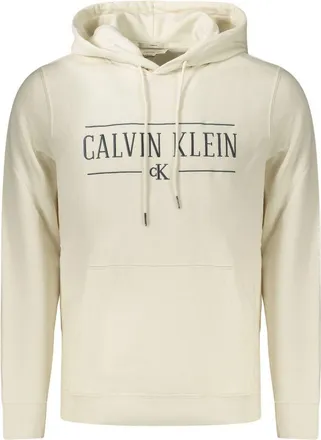 Calvin Klein White Cotton Mens Mens Sweatshirt