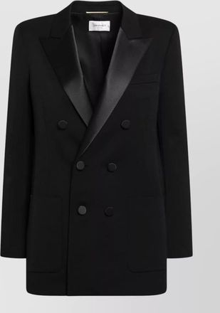 Saint Laurent wool double-breasted blazer