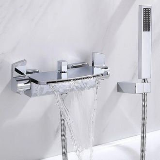 OEM Grifo Mezclador Mural Tipo Cascada Lorent Para Ba&ntilde;era, Cromado