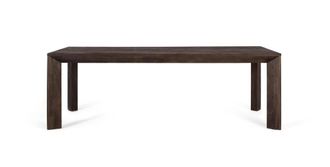 Giner&Colomer Mesa de comedor rectangular fabricada en madera de mango 230 cm