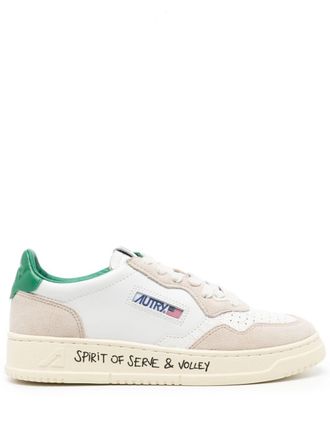 Autry Medalist leather sneakers - White