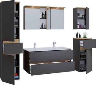 VCM Conjunto De Muebles De Ba&ntilde;o Con Lavabo Cosila-i 111 165x191x51 - Vcm