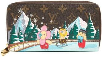 Louis Vuitton Pre-owned Wallets, female, Brown, Size: ONE SIZE Pre-owned Canvas Wallet