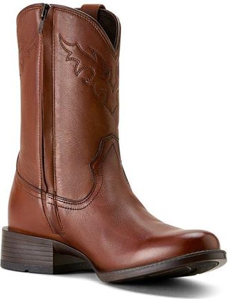 Ariat Sonoro Roper Toe Western Boot in Cinnamon Brown at Nordstrom, Size 10.5