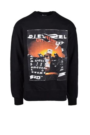 Diesel Crew Neck Sweatshirt - Black