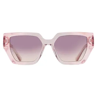 Guess Purple Gradient Mirror Butterfly Ladies Sunglasses GU7896 74Z 53