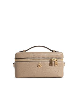 Tory Burch Mini beauty case beige Lear Charlie di Tory Burch