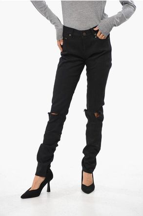 Saint Laurent Dark Wash Slim Fit Jeans 15cm size 27