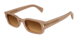 Alexander McQueen AM0549S 003 Mens Sunglasses Brown Size 50 - Free RX Lenses - Free RX Lenses