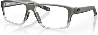 Costa 57mm Rectangle optical glasses in Grey at Nordstrom