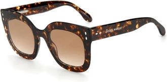 Isabel Marant Authentieke Stijlvolle Brillen met Premium Kwaliteit - Dames - Zonnebrillen - Bruin - 52 MM - Accessoires