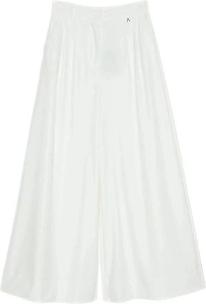 Twinset Donna, Pantaloni, Bianco, M, new