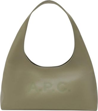 A.P.C. A.p.c. - Schoudertas - Dames - Tassen - Groen - Maat: ONE Size