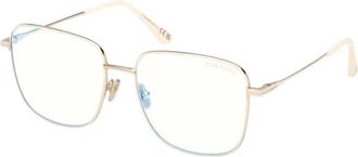 Tom Ford Brillen - Dames - Brillen - Wit - 56 MM - Accessoires