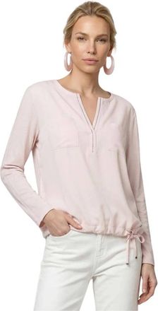 Monari Blouse met sieraden - Dames - Tops - Roze - Maat: M Satijn