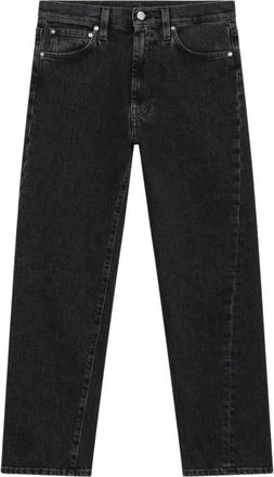 Toteme Twisted Seam Pants - Dames - Regular Fit Jeans - Grijs - W28 - Katoen - Jeans
