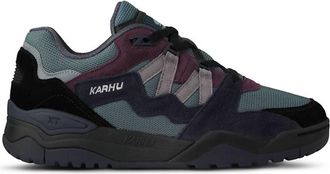 Karhu Mens Fusion Xt Sneaker In Jet Black/gull