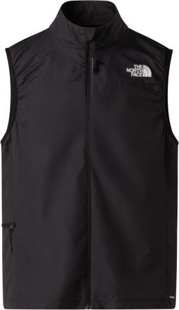 The North Face Fontanales Wind Vest Laufgilet f&uuml;r Herren | schwarz