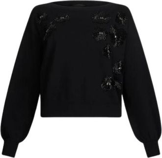 Liu Jo Maglia - Dames - Truien - Zwart - Maat: XL Viscose