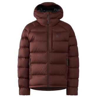 Hagl&ouml;fs Rosson Down Hood Daunenjacke f&uuml;r Damen | braun
