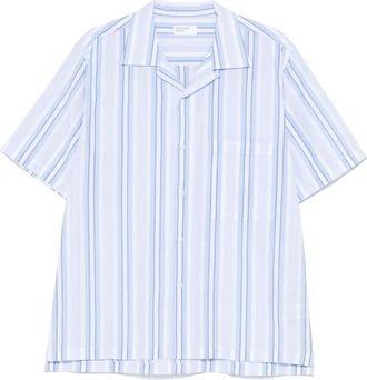 Universal Works Camp shirt - men - Cotton - L - White