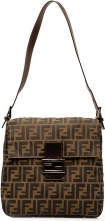 Fendi Pre-owned Fendi Zucca Canvas Mamma Forever Ladies W1XKRY71IWQHBUWD