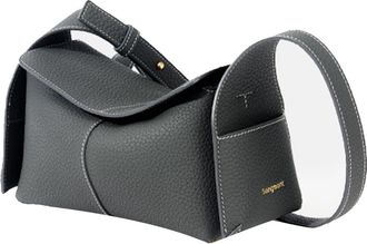 Generic Small Crossbody Bags for Women, Genuine Leather Cross Body Bag Women with Adjustable Wide Strap Handbags & Shoulder Bags(Gray)