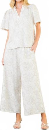THML Clothing Collins Pants In Cream