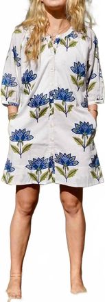 La Plage Luna Dress In Tulip Mughal