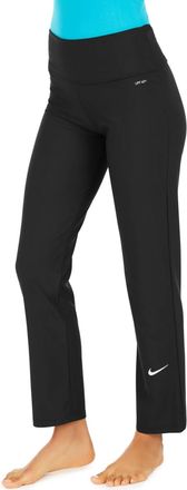 Nike Essential Straight Swim Leggings In Black