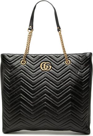 Gucci Pre-owned Gucci Large GG Marmont Matelasse Calfskin Slim Tote Ladies IXJDFPLW6DU1XP9Y