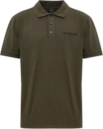Balmain Hombre, Camisetas, Verde, Talla: 3XL