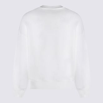 Autry Logo-Embroidered Sweatshirt - White