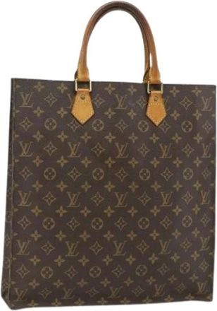 Louis Vuitton Pre-owned Tote Bags, female, Brown, Size: ONE SIZE Pre-owned Monogram Canvas Tote Bag