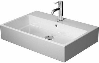 Duravit Duravit - Lavabo vero air sin rebosadero con plataforma para grifería geschl 700x470mm 1 orificio para grifería blanco