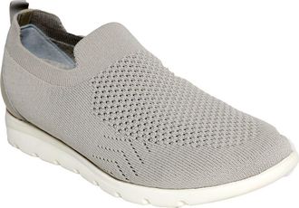 David Tate Galvin Slip-On Sneaker in Bone Fabric at Nordstrom, Size 10.5
