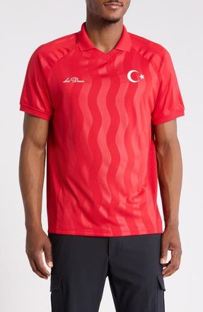 Les Deux Turkey Football Jersey in Racing Red at Nordstrom, Size Xx-Large