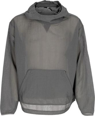Nike Lichtgewicht Mesh Hoodie - Heren - Trainingsjackets - Grijs - S - Nylon - Fitness