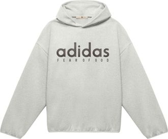 adidas x FEAR OF GOD ATHLETICS Oversized Hoodie Asia Sizing Heather Grey JZ7367