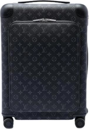 Louis Vuitton Pre-owned Horizon 55 Weekend Bag - Heren - Vintage Weekendtas - Zwart - ONE Size - Leer - Vintage
