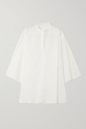 The Row Tunica Oversize In Voile Di Cotone Omao - Avorio