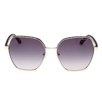 Guess Smoke Gradient Butterfly Ladies Sunglasses GU00108 05B 60