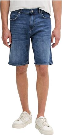 Karl Lagerfeld Hombre, Pantalones cortos, Azul, Talla: W31