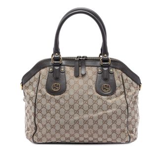 Gucci Pre-owned Gucci Medium GG Canvas Scarlett Satchel Ladies 282299 486628