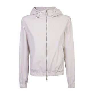 Eleventy Dames, Jassen, Beige, Maat: L Nylon